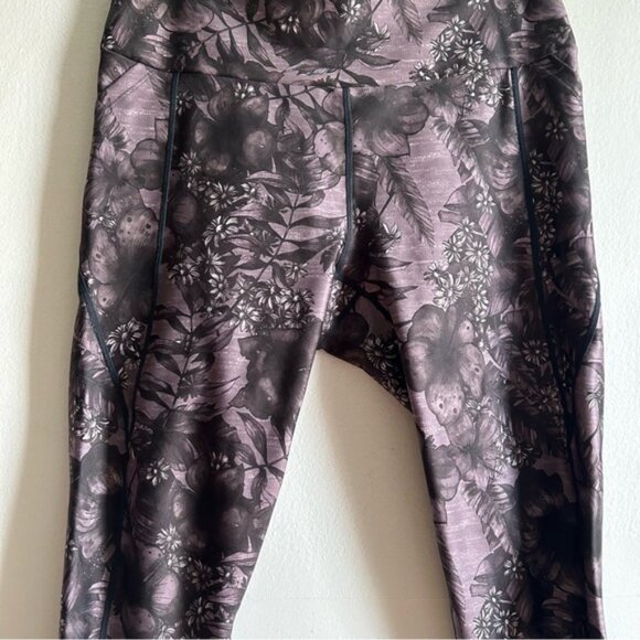 Oraki Sz XL printed High Rise Full Length Athletic Leggings - Picture 5 of 11